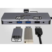 Docking station / replicator Acer 12-in-1 (HP.DSCAB.009) Docking station / replicator Acer 12-in-1 (HP.DSCAB.009)