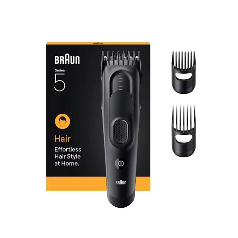 Braun HC5530 hair trimmers / clipper Black 17 Nickel-Metal Hydride (NiMH)