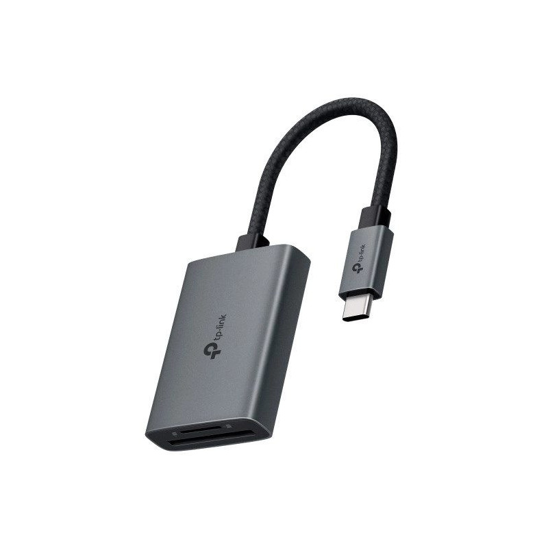 TP-Link UA430C kortelių skaitytuvas USB 3.2 1 kartos (3.1 1 kartos) C tipo pilkas
