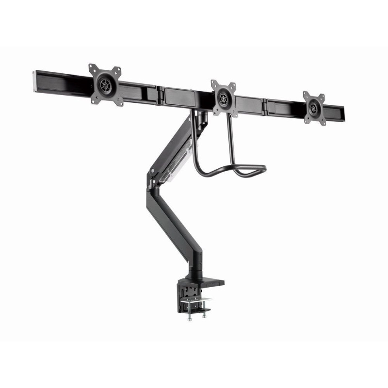 Gembird MA-DA3-03 monitoriaus laikiklis / stovas 68,6 cm (27 colio) stalas, juodas