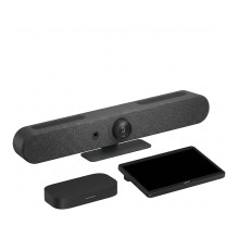 „Logitech Small Room“ su „TAP+Rally Bar Mini“, skirta „Google Meet“