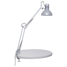 silver desk lamp