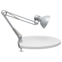 silver desk lamp