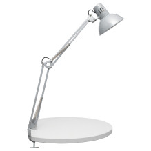 silver desk lamp