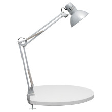 silver desk lamp