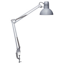 silver desk lamp