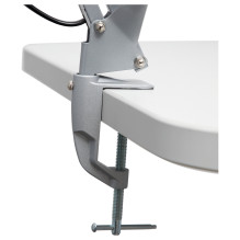 silver desk lamp