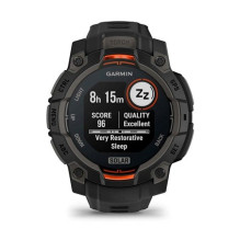 Smartwatch - Garmin Instinct® 3 Solar GPS Heart Rate Monitor 45mm Black Smartwatch - Garmin Instinct® 3 Solar GPS Heart Rate Monitor 45mm Black