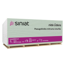 PLASTERBOARD GKBI NIDA WATER 12.5X1200X3000 PLASTERBOARD GKBI NIDA WATER 12.5X1200X3000