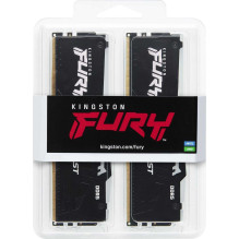 Kingston Fury Beast RGB Black 4x16GB DDR5 6000MHZ DIMM KF560C40BBAK4-64 Kingston Fury Beast RGB Black 4x16GB DDR5 6000MHZ DIMM KF560C40BBAK4-64