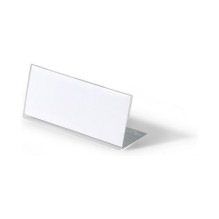 DURABLE Tischnamensschild Acryl 61x150mm transp 10er Pck DURABLE Tischnamensschild Acryl 61x150mm transp 10er Pck