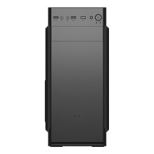 GroupcmT160, Midi bokštas, kompiuteris, juodas, ATX, ITX, Micro ATX, SPCC, 15cm