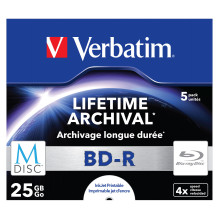 Verbatim BD-R M-Disc 25GB...