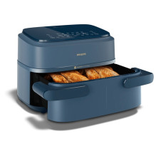 Philips 1000 series NA156 / 60 fryer Double 7.1 L Stand-alone 2450 W Hot air fryer