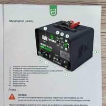 Akumuliatoriaus įkroviklis su užvedimo laidu 40 A 12 / 24 V W14005 WUBER Akumuliatoriaus įkroviklis su užvedimo laidu 40 A 12 / 24 V W14005 WUBER