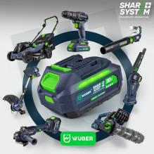 Cordless leaf blower 20 V 137 km / h W04401 WUBER Cordless leaf blower 20 V 137 km / h W04401 WUBER