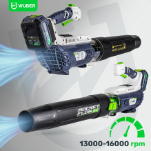 Cordless leaf blower 20 V 137 km / h W04401 WUBER Cordless leaf blower 20 V 137 km / h W04401 WUBER