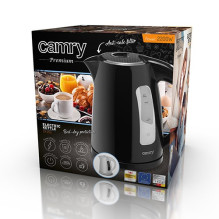 Camry CR 1255b electric kettle 1.7 L Black 2200 W