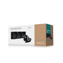 „DeepCool MYSTIQUE 360“ procesorius, universalus skysčio aušintuvas, 12 cm, juodas, 1 vnt. „DeepCool MYSTIQUE 360“ procesorius, universalus skysčio aušintuvas, 12 cm, juodas, 1 vnt.