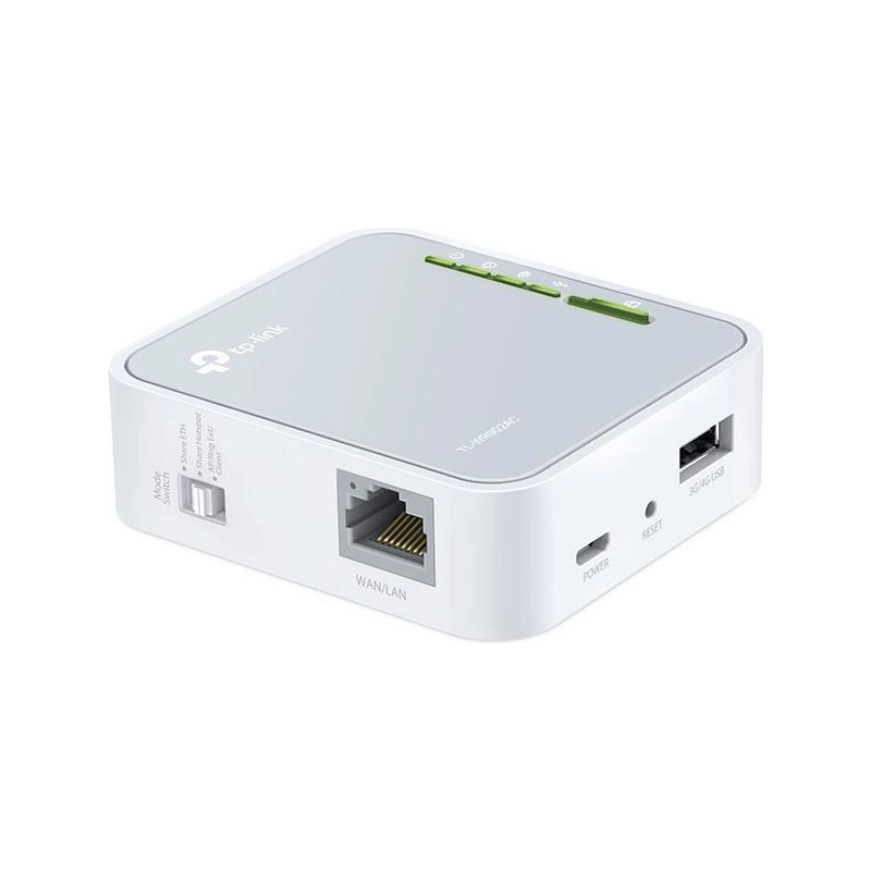 TP-Link TL-WR902AC wireless router Fast Ethernet Dual-band (2.4 GHz / 5 GHz) 4G White
