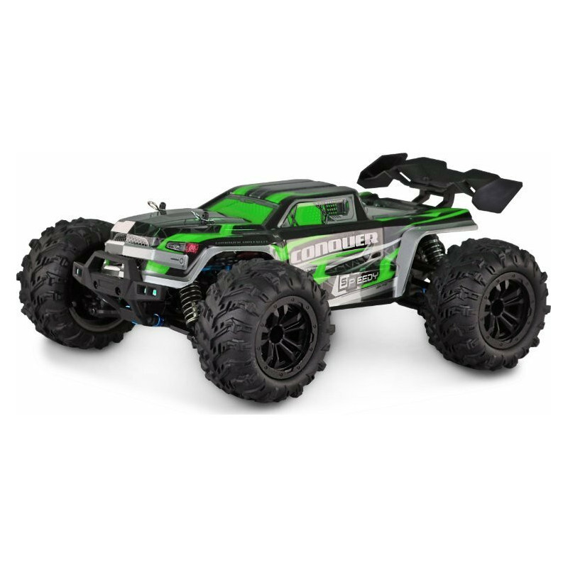 Radijo bangomis valdomas automobilis Amewi Conquer Truggy Li-Ion 1300mAh Green 14+