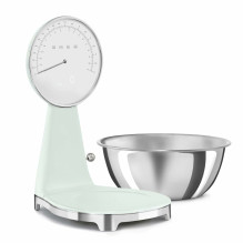 SMEG analoginė ir skaitmeninė virtuvės svarstyklės pastel green KSF01PGWW