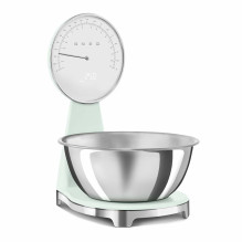 SMEG ANALOG AND DIGITAL KITCHEN SCALE PASTEL GREEN KSF01PGWW SMEG ANALOG AND DIGITAL KITCHEN SCALE PASTEL GREEN KSF01PGWW