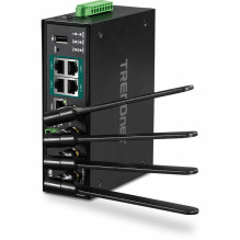 Industrial AC1200 Wireless Gigabit PoE+ Router TRENDnet Industrial AC1200 Wireless Gigabit PoE+ Router TRENDnet