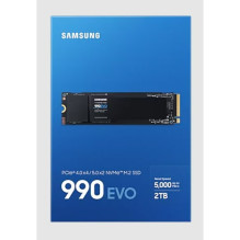 Samsung 990 EVO 2 TB M.2 PCI Express 4.0 NVMe V-NAND TLC Samsung 990 EVO 2 TB M.2 PCI Express 4.0 NVMe V-NAND TLC