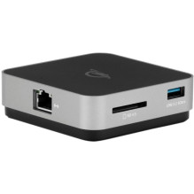 OWC USB-C Travel Dock E (Gray / Black, HDMI, USB-A, Gigabit LAN) OWC USB-C Travel Dock E (Gray / Black, HDMI, USB-A, Gigabit LAN)