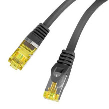Lanberg PCF6A-10CU networking cable Black 1 m Cat6a S / FTP (S-STP) Round