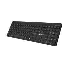 Natec Tang US wireless keyboard BT + 2.4 GHz quiet slim black Natec Tang US wireless keyboard BT + 2.4 GHz quiet slim black