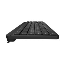 Natec Tang US wireless keyboard BT + 2.4 GHz quiet slim black Natec Tang US wireless keyboard BT + 2.4 GHz quiet slim black
