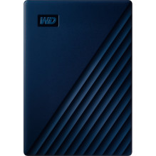 External HDD, WESTERN DIGITAL, 5000 GB, Colour Blue, WDBA2F0050BBL-WESN