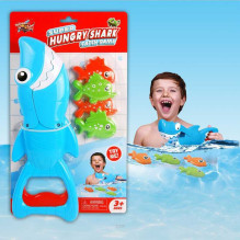 LEAN Toys Bathing Game Set Shark Fish Hunter Blue LEAN Toys Bathing Game Set Shark Fish Hunter Blue
