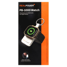 RealPower Powerbank 1000watch,1.000mAh für Apple watch,mini RealPower Powerbank 1000watch,1.000mAh für Apple watch,mini