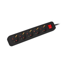 Lanberg PS1-05F-0150-BK power extension 1.5 m 5 AC outlet(s) Indoor Black Lanberg PS1-05F-0150-BK power extension 1.5 m 5 AC outlet(s) Indoor Black