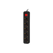 Lanberg PS1-05F-0150-BK power extension 1.5 m 5 AC outlet(s) Indoor Black Lanberg PS1-05F-0150-BK power extension 1.5 m 5 AC outlet(s) Indoor Black