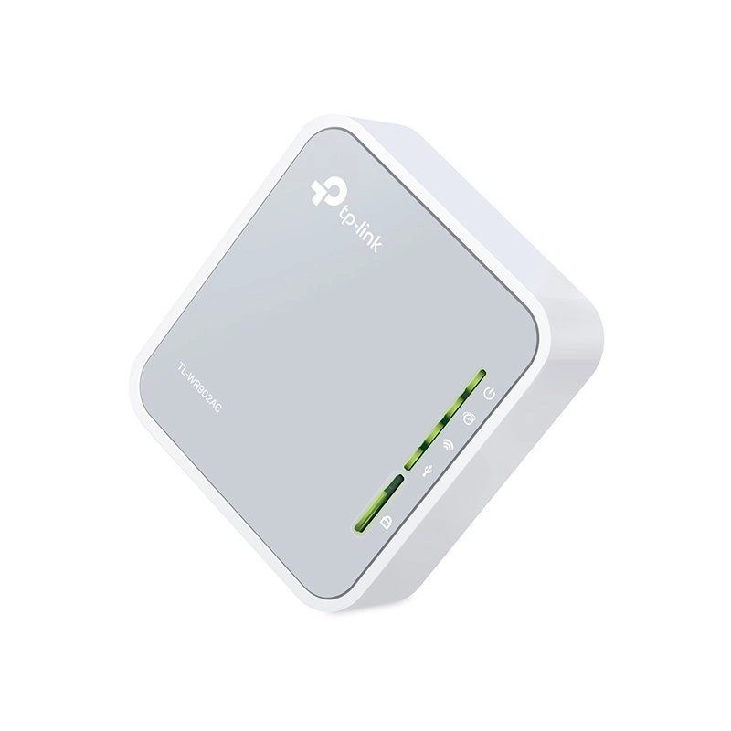 TP-Link TL-WR902AC belaidis maršrutizatorius Greitas Ethernet dviejų dažnių (2,4 GHz / 5 GHz) 4G Balta