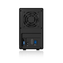 Icy Box 2x3,5'' SATA – USB 3.0 / eSATA spintelė