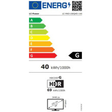 LC-Power LC-M40-UWQHD-144 40" IPS 21:9 White