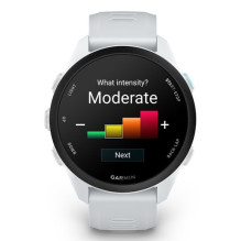 Garmin „Forerunner 70“ 3,05 cm (1,2 colio) AMOLED 43 mm Skaitmeninis 390 x 390 pikselių Jutiklinis ekranas Balta GPS (pa
