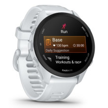Garmin „Forerunner 70“ 3,05 cm (1,2 colio) AMOLED 43 mm Skaitmeninis 390 x 390 pikselių Jutiklinis ekranas Balta GPS (pa