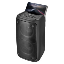GARSAKALBIS DEFENDER BOOMER 20 BLUETOOTH 20W ŠVIESA / BT / FM / USB / AUX / MIC