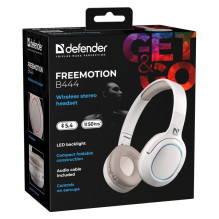 Ausinės „Defender Bluetooth Freemotion B444“ smėlio spalvos