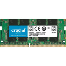 Laptop memory Crucial SODIMM, DDR4, 16 GB, 3200 MHz, CL22 (CT16G4SFRA32AT)