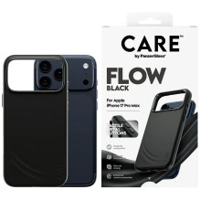 CARE by PanzerGlass ® „Feature FLOW“ juodas dėklas su „MagSafe iPhone 17“ Pro Max CARE by PanzerGlass ® „Feature FLOW“ juodas dėklas su „MagSafe iPhone 17“ Pro Max