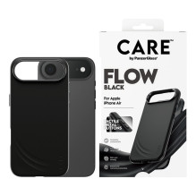 CARE by PanzerGlass ® „Feature FLOW“ juodas dėklas su „MagSafe iPhone 17 Air“