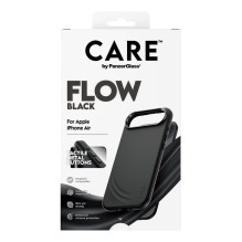 CARE by PanzerGlass® Feature FLOW maciņš Black ar MagSafe iPhone 17 Air CARE by PanzerGlass® Feature FLOW maciņš Black ar MagSafe iPhone 17 Air