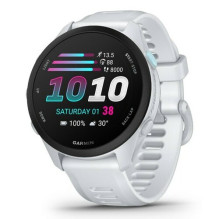 Sports watch Garmin Forerunner® 70 with quick-release silicone strap 20 mm Stone white / Black